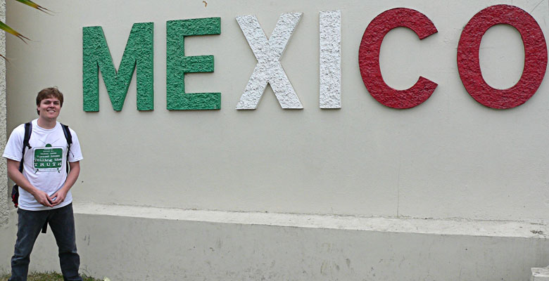 My first step on mexican soil