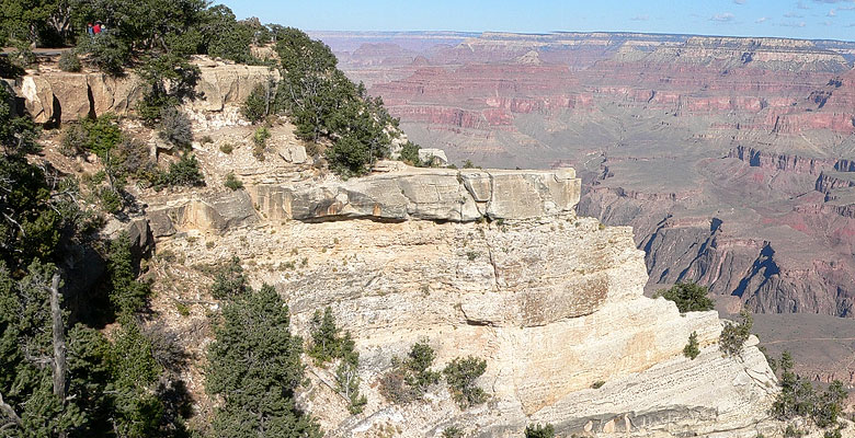 View over the Grand Canyon