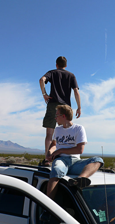 Resting On Top Of The Car