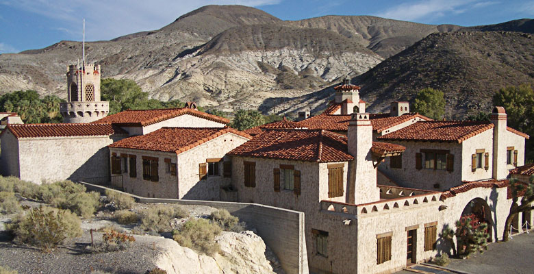 Scotty's Castle Back View