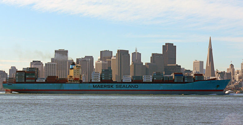 Maersk Sealand, a ship.