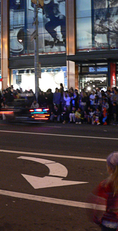 A little girl at the Chinese New Year parade