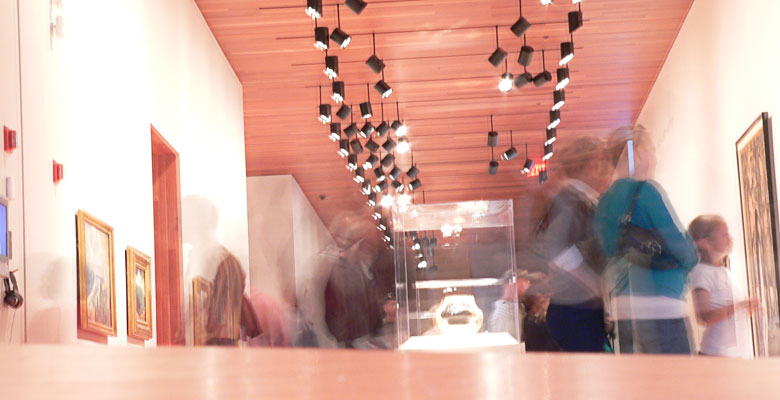 People moving to fast for the camera, everything is blured.