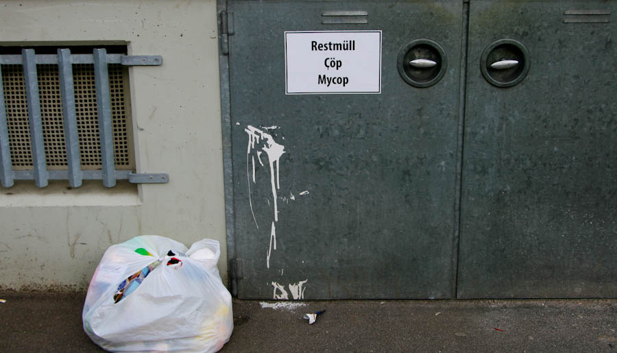 Trash in Three Different Languages Living Among Worlds